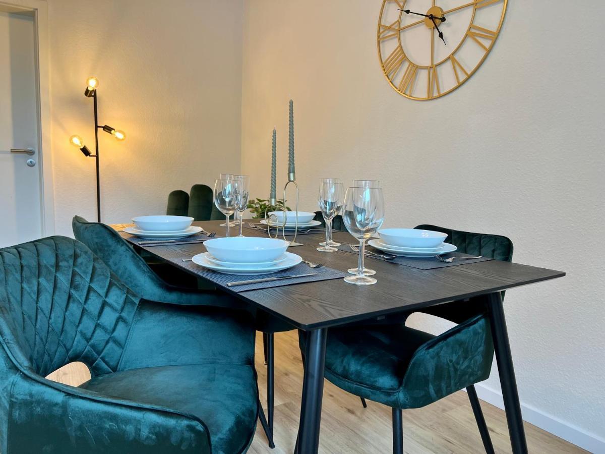Design Apartment Mit Balkon - Kueche - Netflix Έσσεν Εξωτερικό φωτογραφία